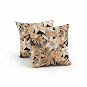 4 Pack Outdoor Pillow Covers - Water-Repellent Decorative Cushion Covers