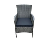 9 Piece Outdoor Patio Wicker Dining Set