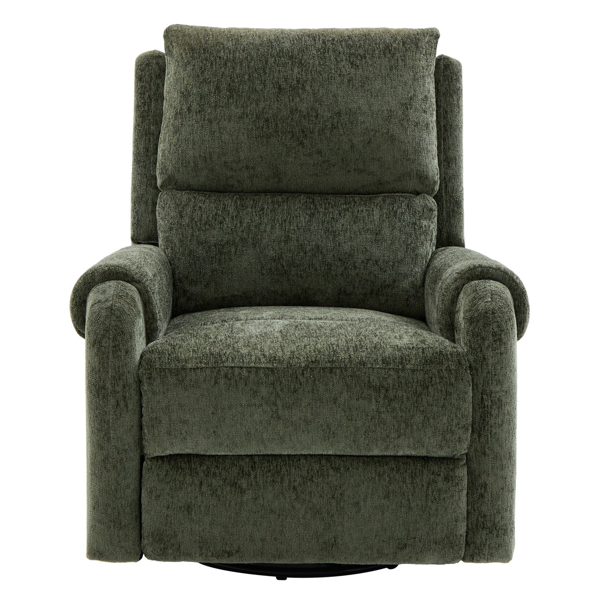 Manual Recliner Massage Chair with Swivel Rocker and 8 Massage Modes