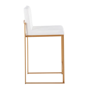 Fuji - Contemporary High Back Stylish Counter Stool