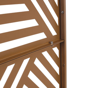 Freestanding Outdoor & Indoor Freestanding Metal Privacy Screen
