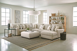 Salem - Cocktail Ottoman - Beige