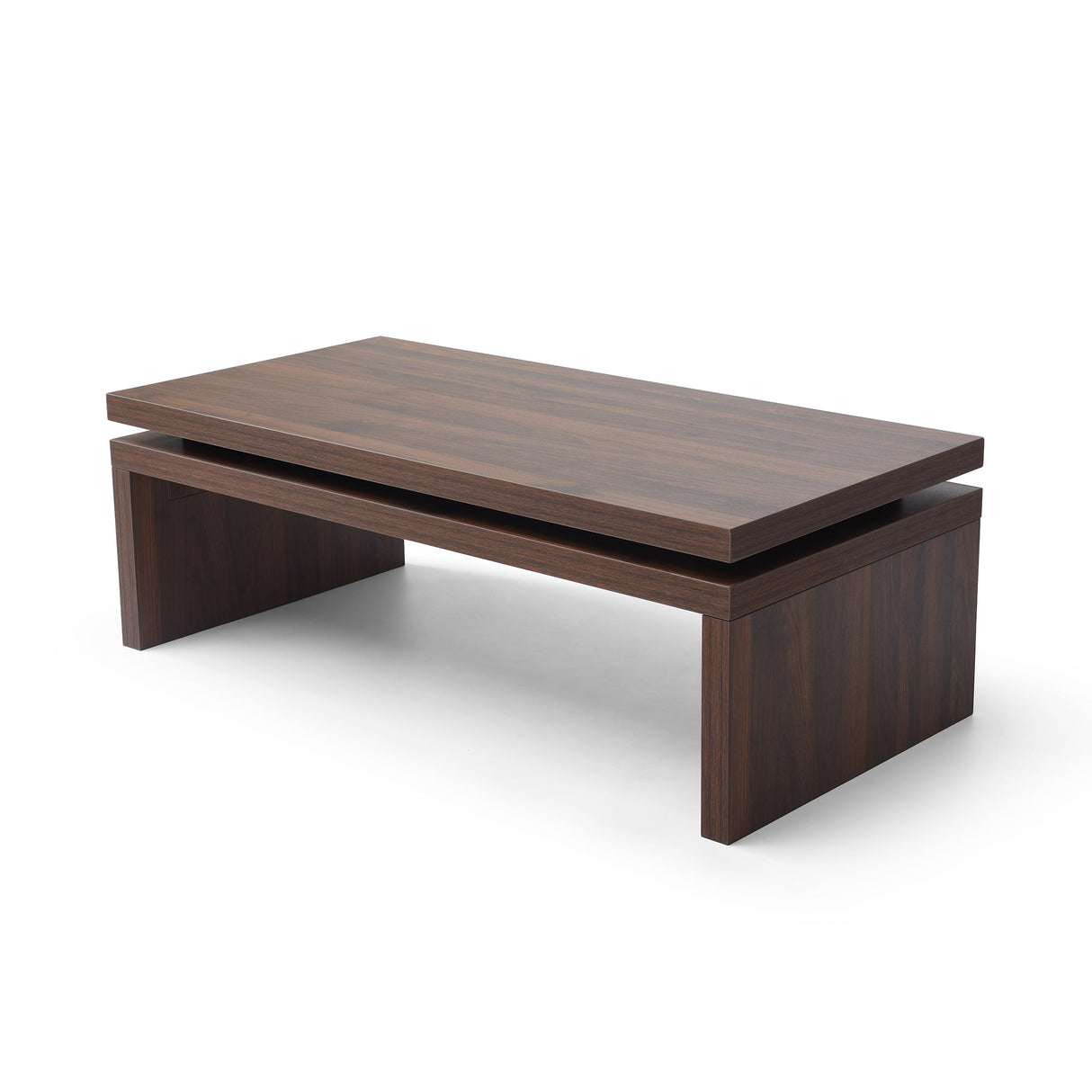 Wood Coffee Table - Mid Century Modern Farmhouse Wooden Coffee Tables