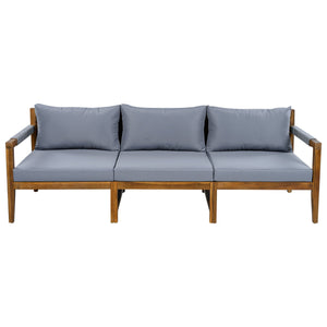 3 Piece Outdoor Sectional Sofa Set