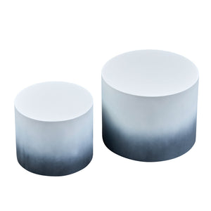 MDF with Ash/Oak/Walnut Veneer Nesting Table Set of 2