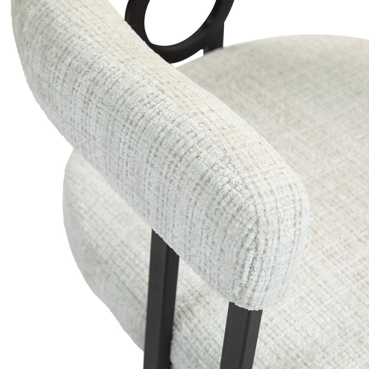 House hold contemporary designed upholstered accent/dining chair/barrel side chairs set of 2