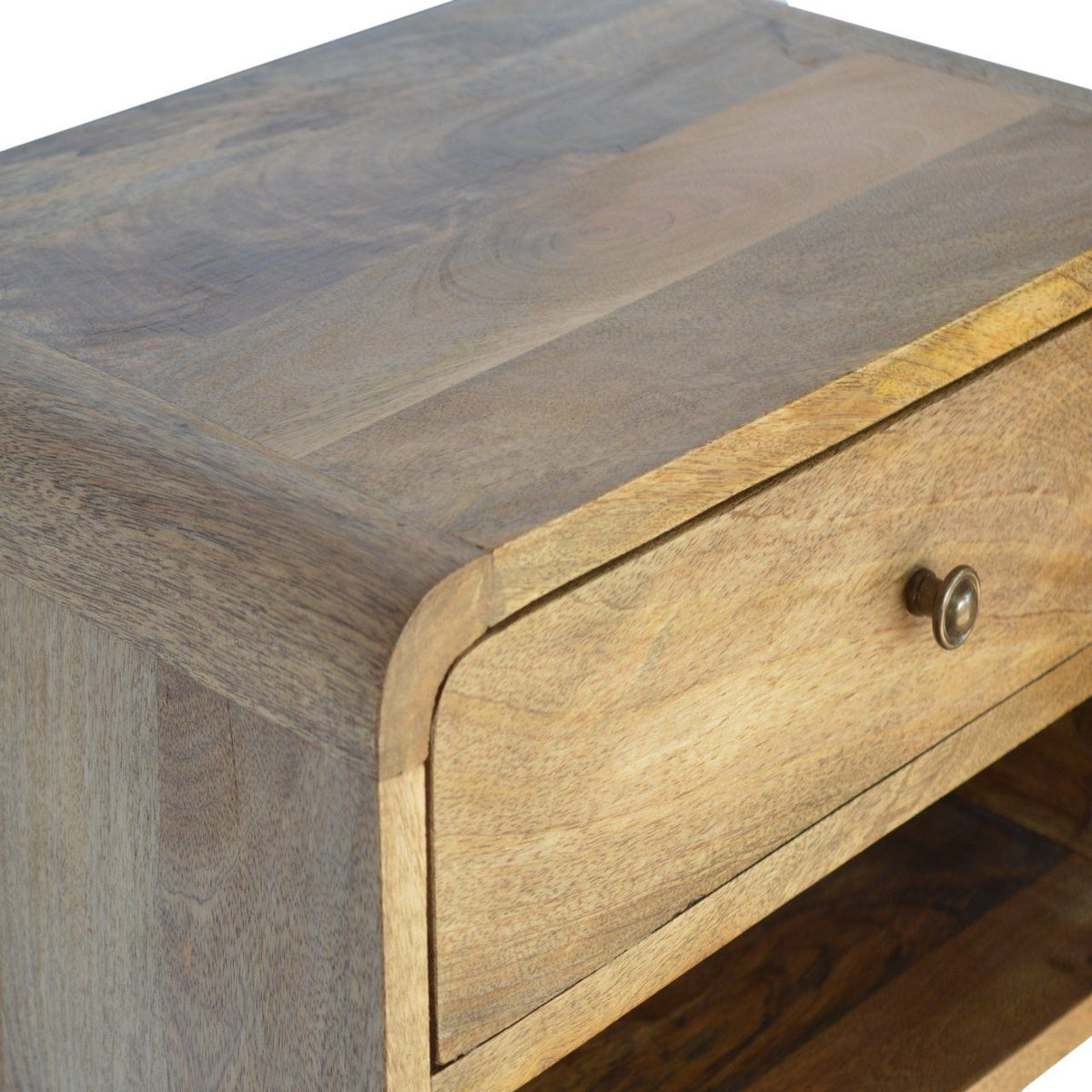 Curve Upper Slot Floating Nightstand