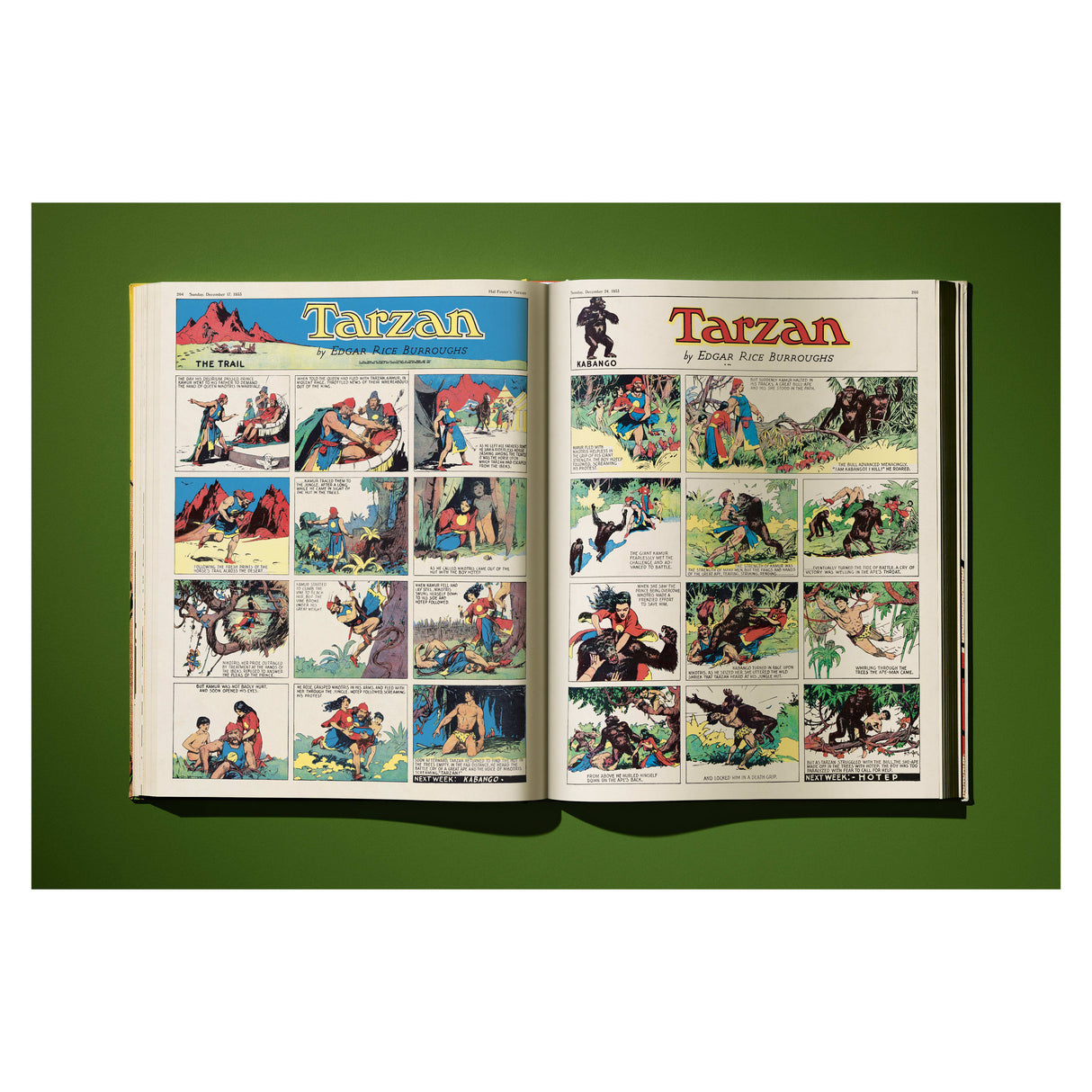 Hal Foster’s Tarzan. The Complete Sunday Comics 1931–1937 (German, French, English)