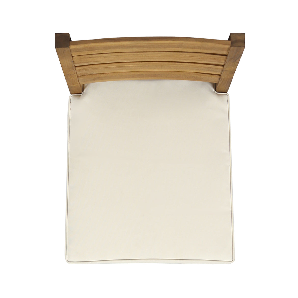 Outdoor 6-Seater Acacia Wood Expandable Dining Set with Cushions