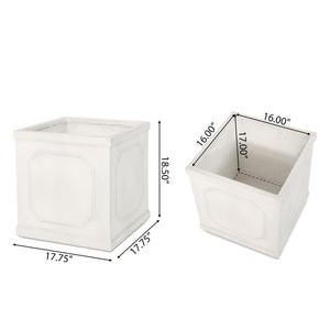 Durable Planter - Antique White