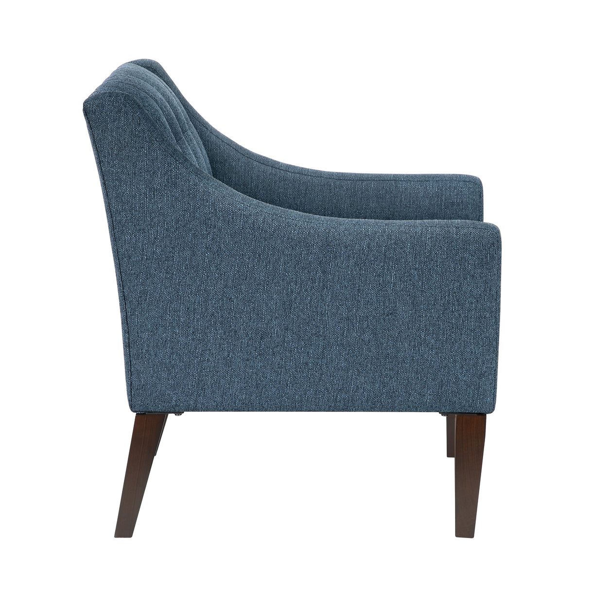 Contemporary Button Tufted Accent Chair