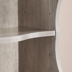 8-Layer Adjustable Shelf Ultra-Thin Bookshelf