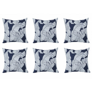 6 Pack Outdoor Pillow Covers - 18x18 Inch