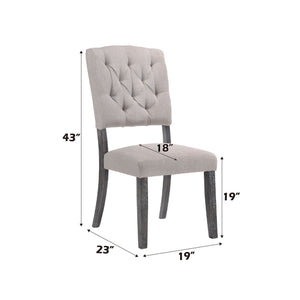 Bernard Weathered Side Chair (Set of 2)
