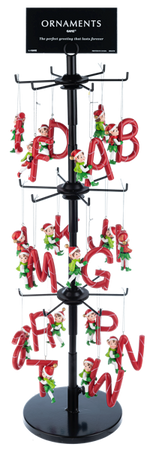 Kindness Elves Monogram Ornament -