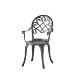 CAMDEN 3PC CAST BISTRO SET W ICE BUCKET - Tuesday Morning - Outdoor Furniture Sets