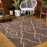 Carwa Tribal Diamond Trellis Indoor/Outdoor Area Rug - Tuesday Morning - Area Rugs