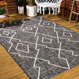 Carwa Tribal Diamond Trellis Indoor/Outdoor Area Rug - Tuesday Morning - Area Rugs
