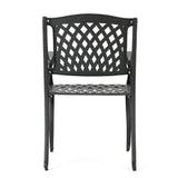 CAYMAN ARCH MESH I CHAIR(set of 2) - Tuesday Morning - Chairs