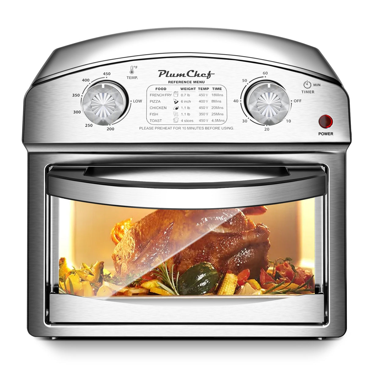 12.5 Quart 7-in-1 Convection Toaster Oven