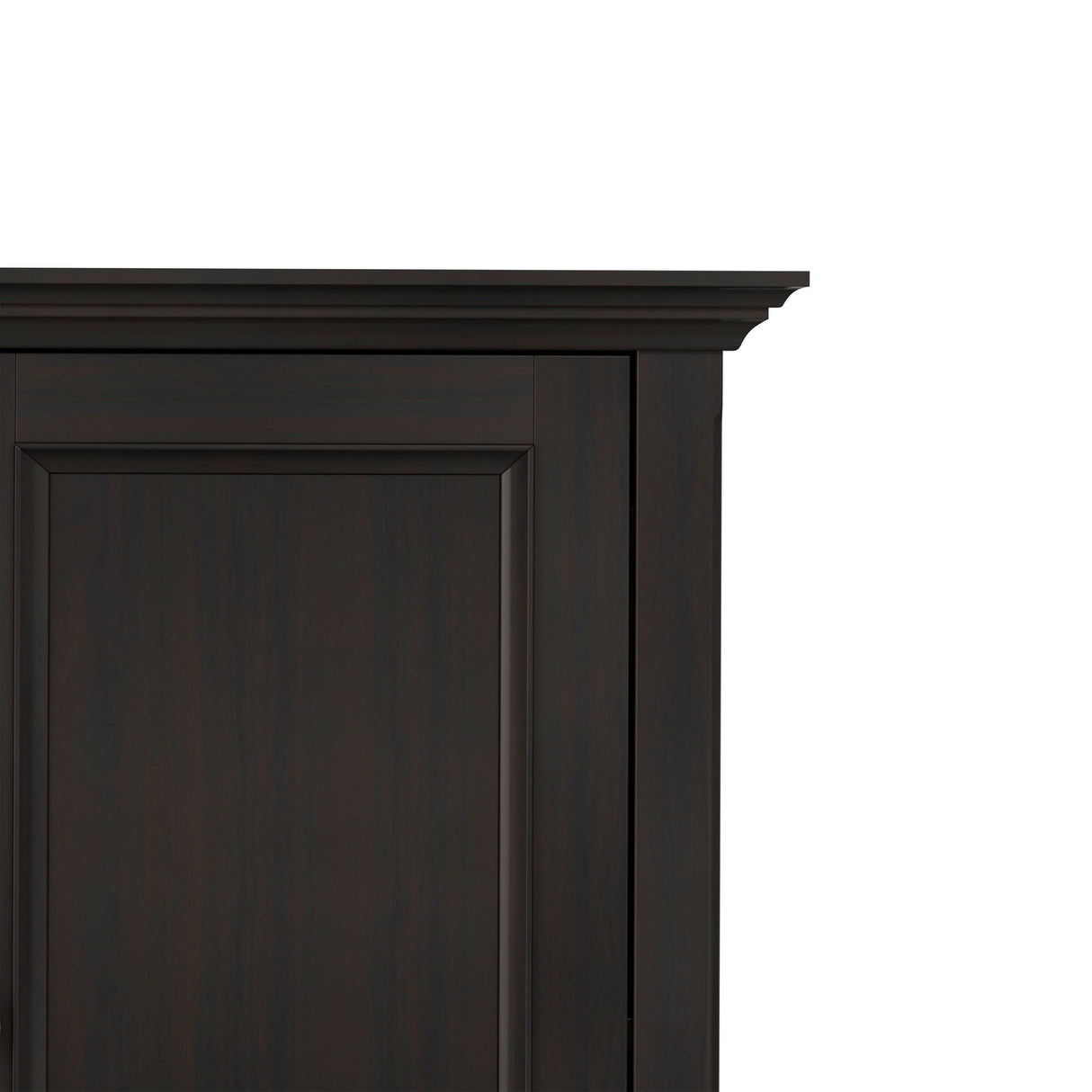 Amherst - 2 Door Storage Cabinet & Adjustable Shelving - Brown