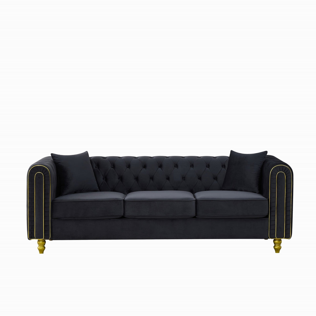 Modern Velvet Loveseat Sofa