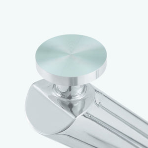 Modern Electroplated Metal Leg Bar Table with Tempered Glass Top