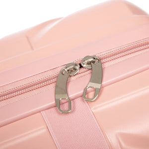 2-Piece ABS Spinner Wheel Luggage Set with Combination Lock