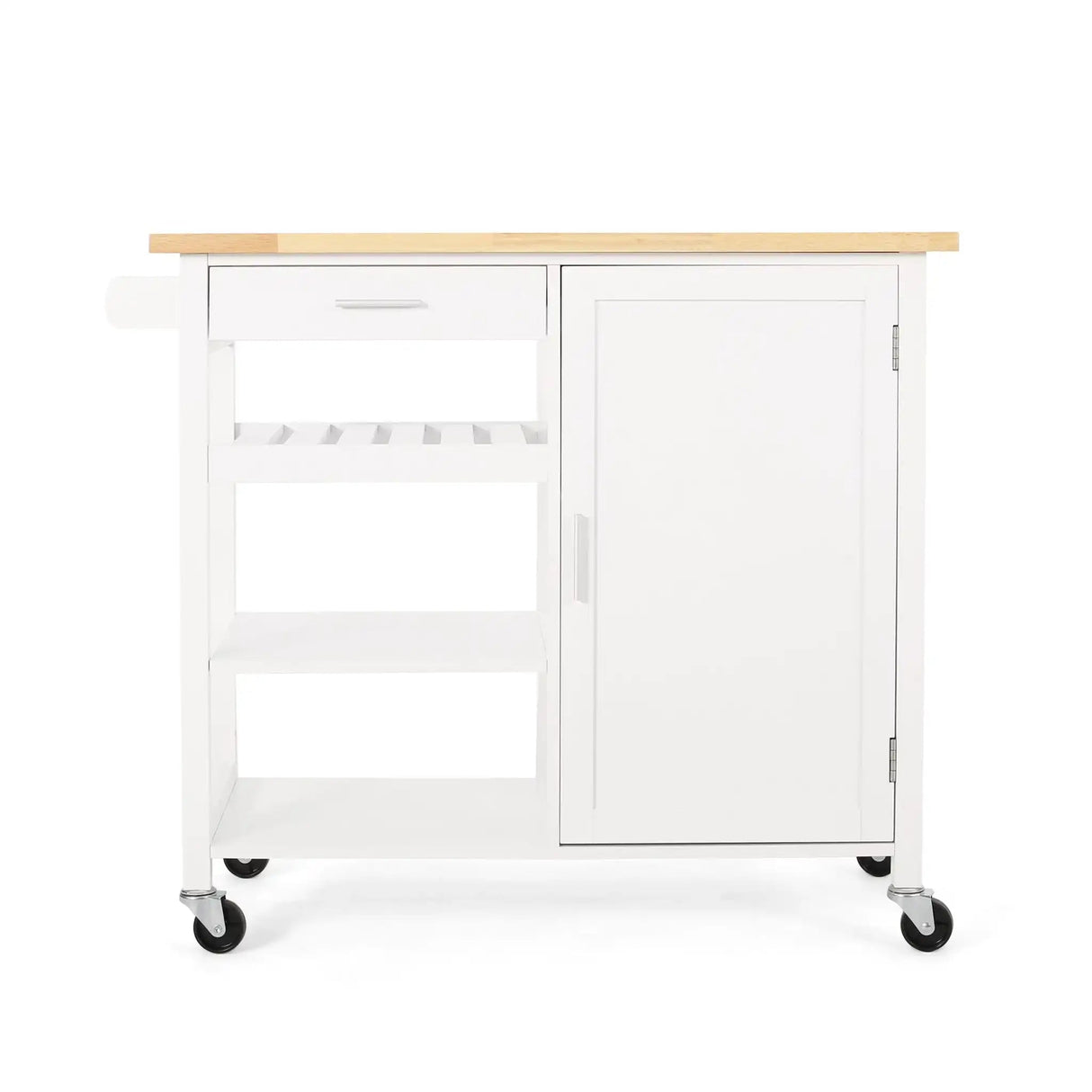 Contemporary Design Kitchen Cart With Wheels