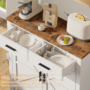 Modern Farmhouse Kitchen Storage Cabinet