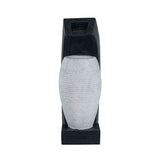 Water Fountain With Vase Design, Light And Pump