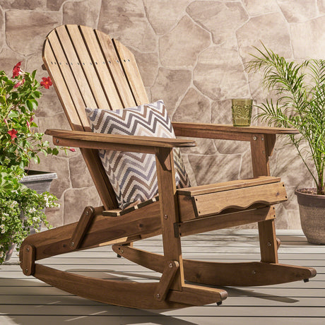 Malibu Adirondack rocking chair by Christopher Knight Home
