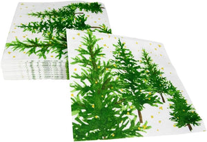 White Christmas Napkin Luncheon