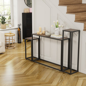 3-Piece Set of Narrow Table