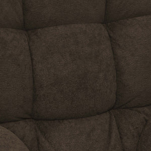 Devonaire - Manual Recliner With Padded Arms - Dark Brown