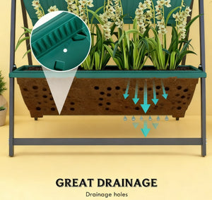 4-Tier Vertical Raised Garden Planter with 4 Boxes