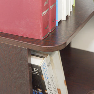 L-Shaped Corner Bookshelf