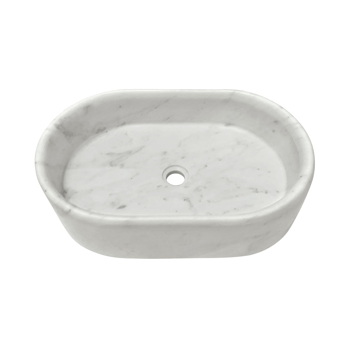 Bathroom Vessel Sink, Semi Polished Surface