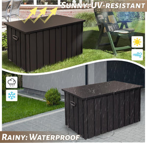 190 Gallon Metal Deck Box