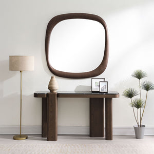 Dana - Accent Mirror - Dark Walnut