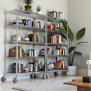5-Shelf Wire Storage Shelving Unit