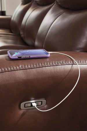 Bexhurst - Power Reclining Sofa With Adjustable Headrest