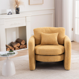Rosewick Rounded Corner Cozy Modern Accent Chair
