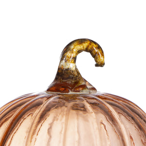 Set of 8 Glass Pumpkins