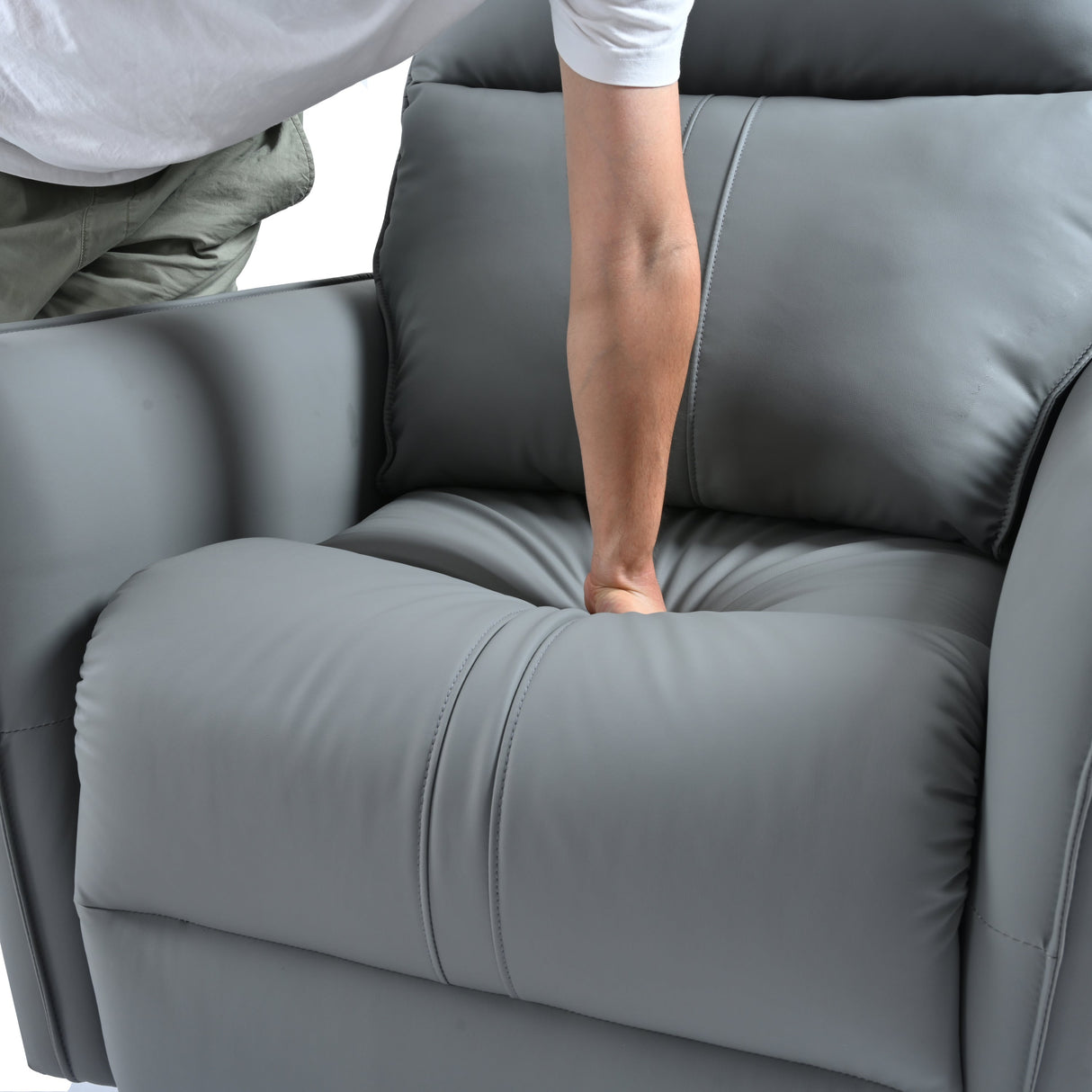 Multi-Motion Swivel Rocking Recliner with USB Charging