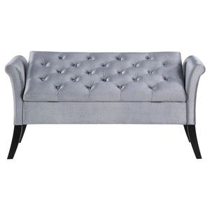 Pasley - Rolled Arm Storage Bench