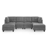 Caroline U Shaped Modular Sectional Sofa