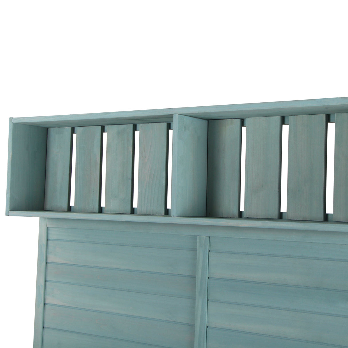 TOPMAX 65' Large Wooden Farmhouse Rustic Outdoor Potting Bench Table