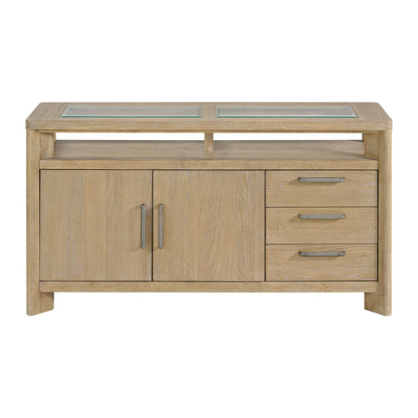 Bandolax 2-Door Server with 3 Drawers and Open Storage