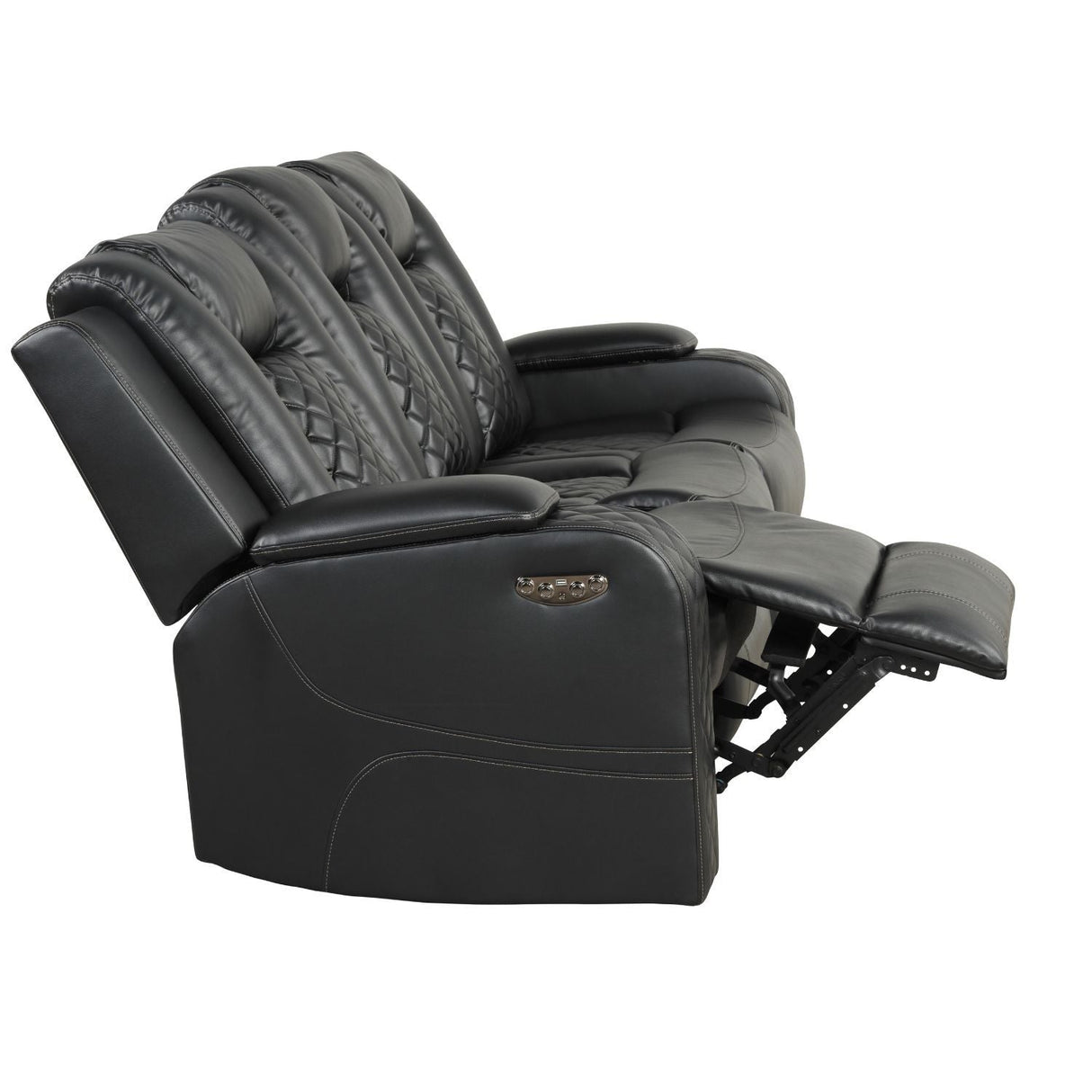 Benz - LED & Power Recliner With Adjustable Headrests And Ambient LED Lighting